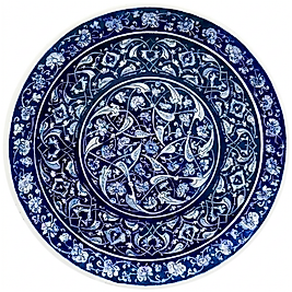 Çini Tabak - 15. YY Baba Nakkaş Replika Yorumu